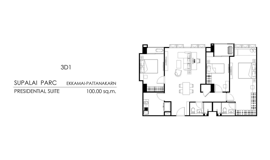 Supalai Parc Ekkamai-Pattanakarn